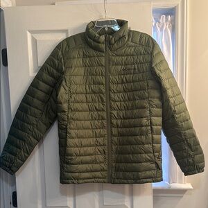Columbia Men’s Silver Falls II Jacket. Green and Black Size Medium